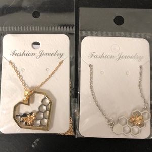 🐝 Bee necklaces